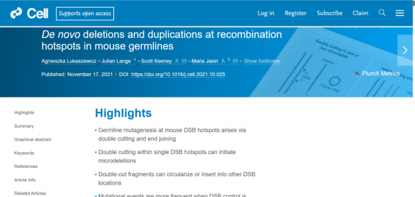 「Cell」從根源開始研究基因變異——“抽獎”一樣的規則 「Cell」從根源開始研究基因變異——“抽獎”一樣的規則