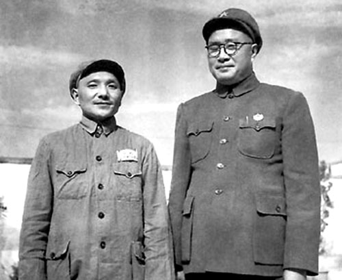 我軍歷史上四對經典搭檔：朱毛、劉鄧、陳粟、林羅