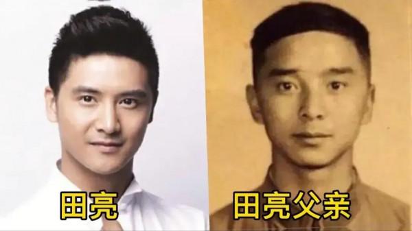 原來明星的好基因源於父親