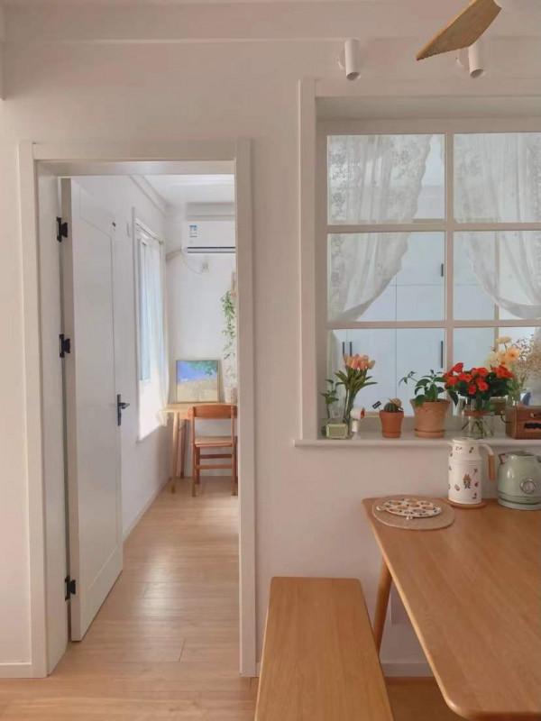 女主4&period;5W裝80㎡小兩居，硬裝超簡單，完工超好看，堪稱省錢教科書