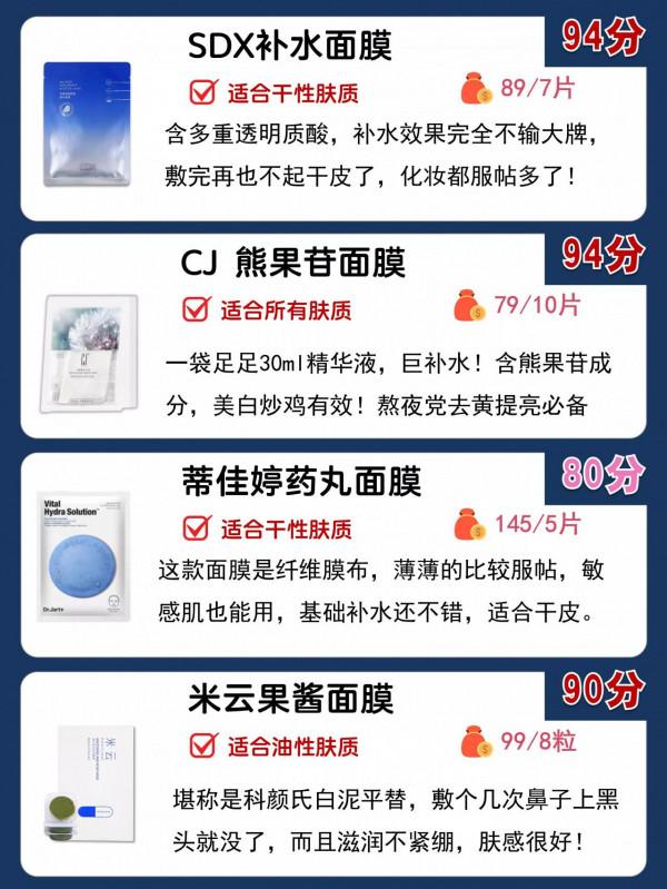一週趕走黃氣！全網爆火平價國貨面膜紅黑榜單來襲