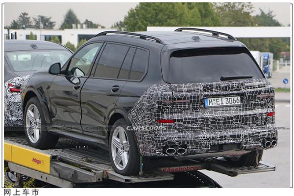 外觀比邁巴赫GLS還霸氣！寶馬X7新車型曝光，換分體大燈+四出排氣
