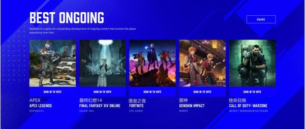 玖號為你看:2021年遊戲TGA遊戲大賞 玖號為你看:2021年遊戲TGA遊戲大賞