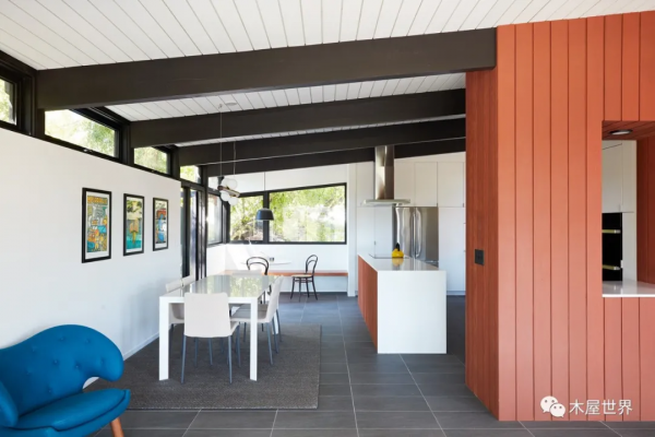 用當年的流行風格改建60年前的木屋,享受現代溫馨的生活 用當年的流行風格改建60年前的木屋,享受現代溫馨的生活