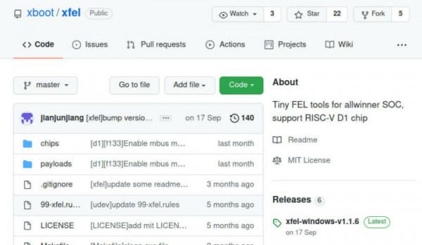 內建64MB DDR2的全志D1s RISC-V處理器