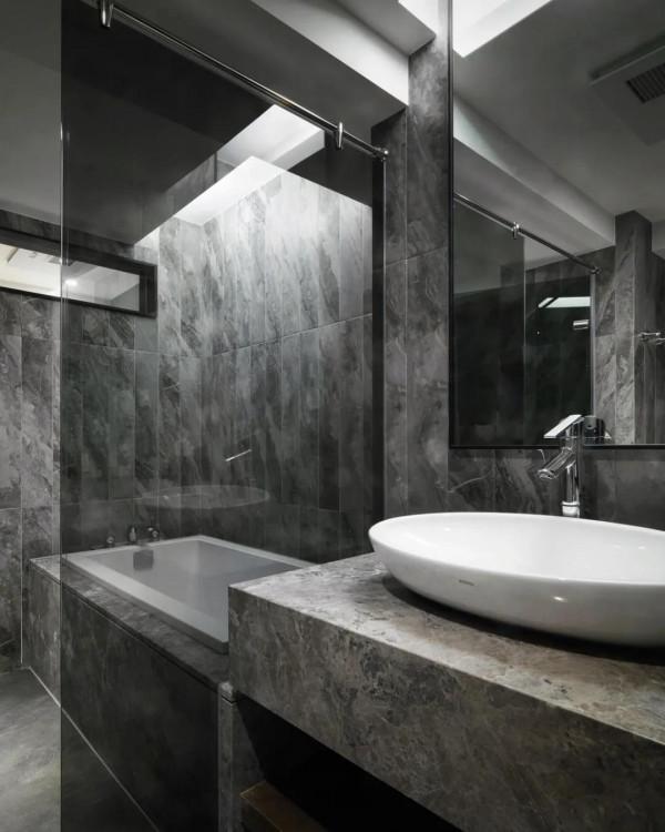 140㎡現代極簡，玻璃隔斷書房高階又通透