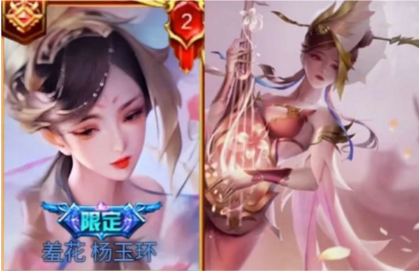 王者榮耀五位英雄喜提春節限定面板，兩傳說三史詩！楊玉環的穩了