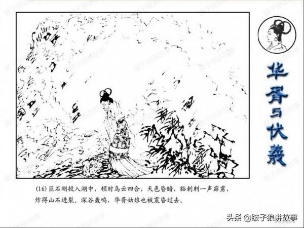 中國古代神話故事《華胥與伏羲》連環畫 中國古代神話故事《華胥與伏羲》連環畫