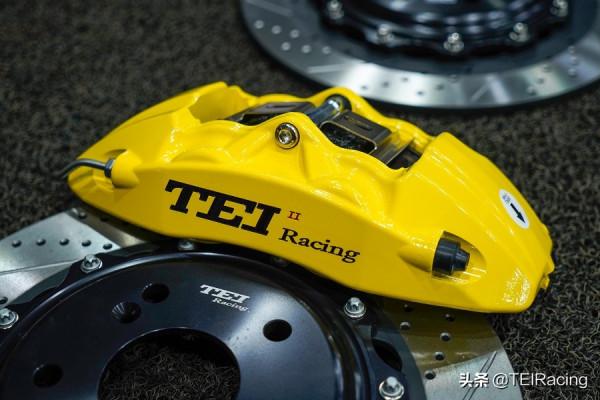 TEI Racing本田十代雅閣改裝P40NS四活塞卡鉗前輪剎車套裝後加大碟 TEI Racing本田十代雅閣改裝P40NS四活塞卡鉗前輪剎車套裝後加大碟