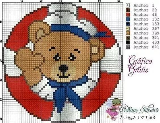 剩餘的十字繡線，在籃子上這樣刺繡，看完第一個就想收了