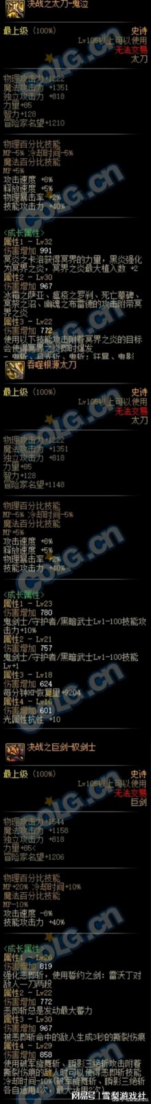 DNF105SS防具屬性怎麼樣 DNF105SS防具屬性怎麼樣