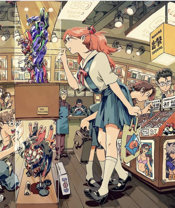 動漫難得一見的溫馨場景，不是在大結局，就只出現在幻想劇情當中