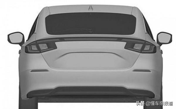 新車｜競爭高爾夫，本田全新一代思域兩廂版要來了？曝國內專利圖