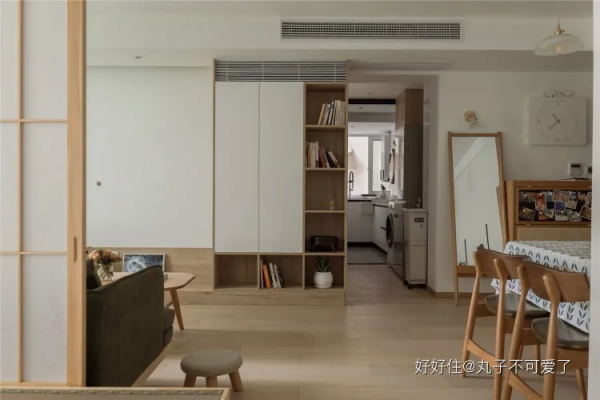 畫風治癒！榻榻米與客廳聯動，傢俱多了，竟然更寬敞了？