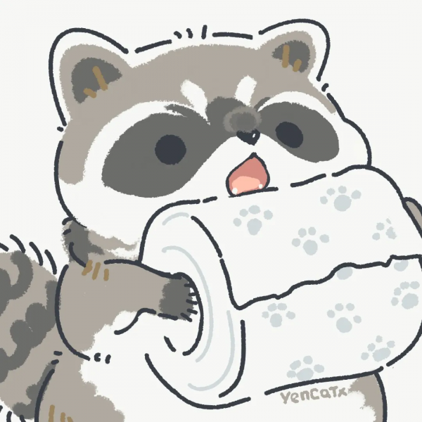 小浣熊超可愛，已經被萌哭了