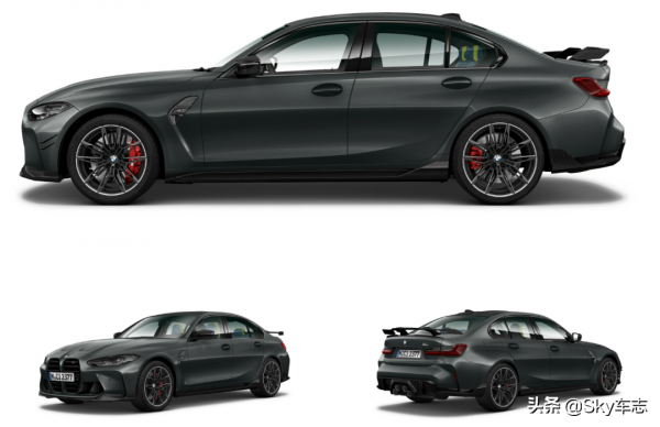 天吶！磨砂車漆的寶馬也太好看了