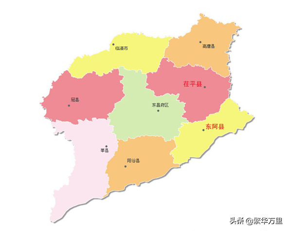 山東省的區劃調整,16個地級市之一,聊城市如何有11個區縣? 山東省的區劃調整,16個地級市之一,聊城市如何有11個區縣?