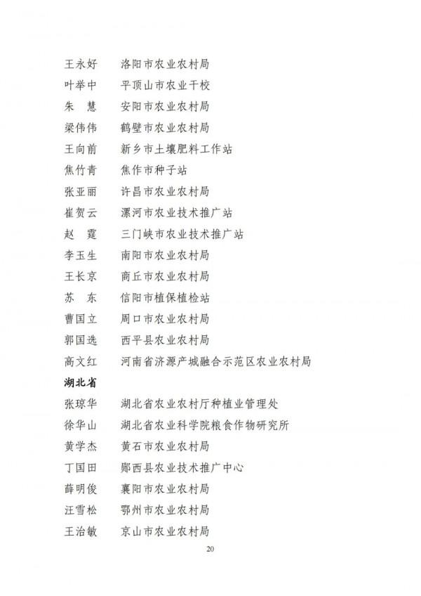 公示丨全國糧食生產先進集體和先進個人擬表彰物件 公示丨全國糧食生產先進集體和先進個人擬表彰物件