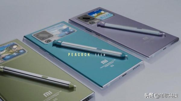 小米要學三星Note給12 Ultra加持手寫筆？概念渲染圖：手寫筆來襲