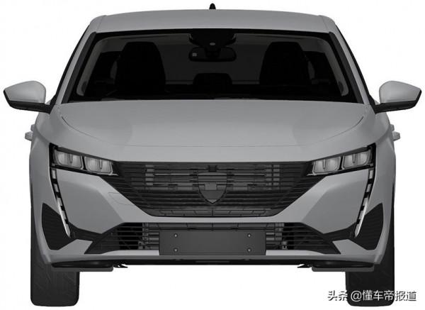 新車 | 海外售價約人民幣18萬元起，新標緻308或將國產，專利圖曝光