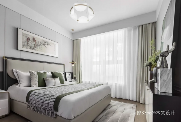 104平現代混搭軟裝改造三室