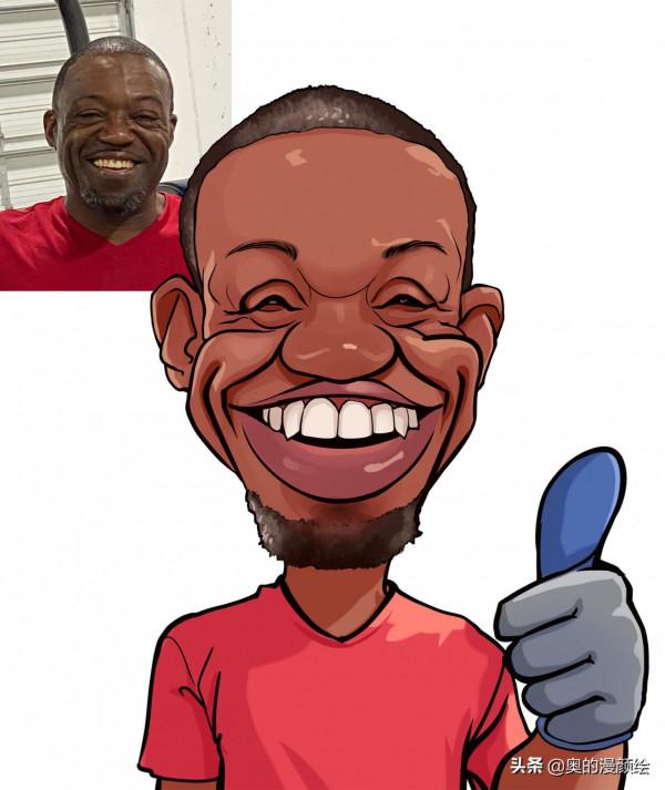 2021年畫的人物肖像漫畫作品精選