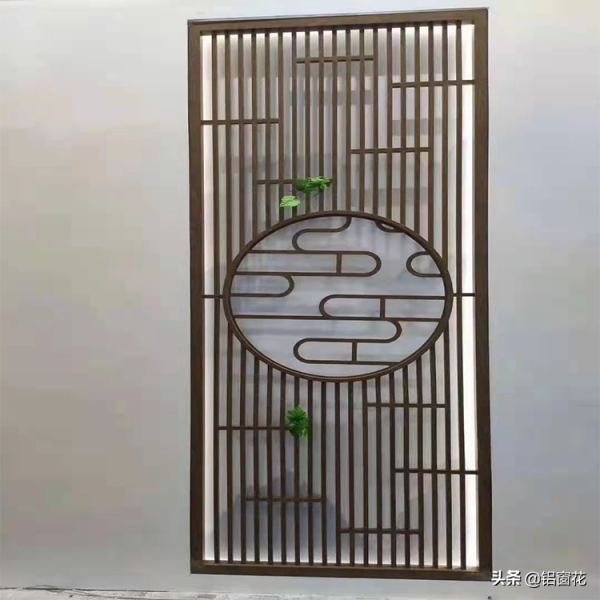 藝術裝飾金屬鋁合金屏風