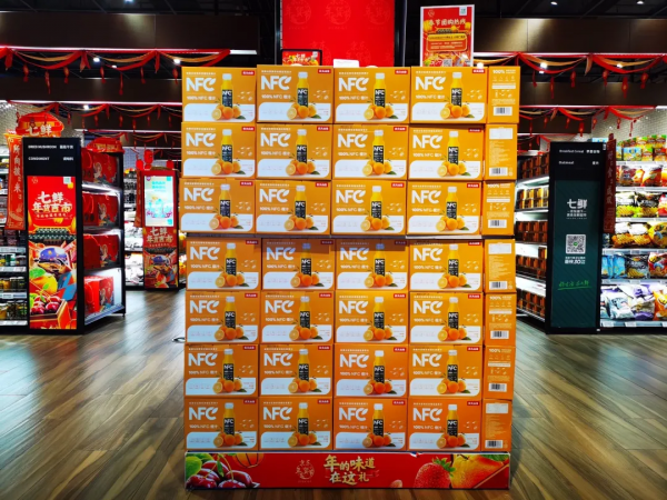 年貨大街系列：京東七鮮北京大族廣場店陳列欣賞