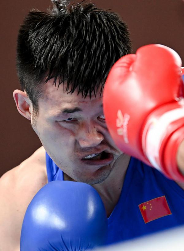 拳擊——江蘇隊陳大祥奪得男子81公斤級冠軍