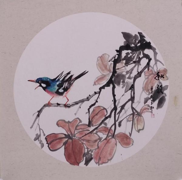 當代著名青年女畫家曹玉紅景德鎮陶瓷和國畫作品，請欣賞、收藏