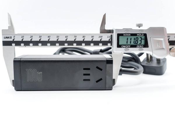 倍思100W氮化鎵桌面插線板評測：手機、筆記本充電一個就夠