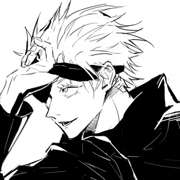 黑色動漫男生頭像/酷boy 黑色動漫男生頭像/酷boy