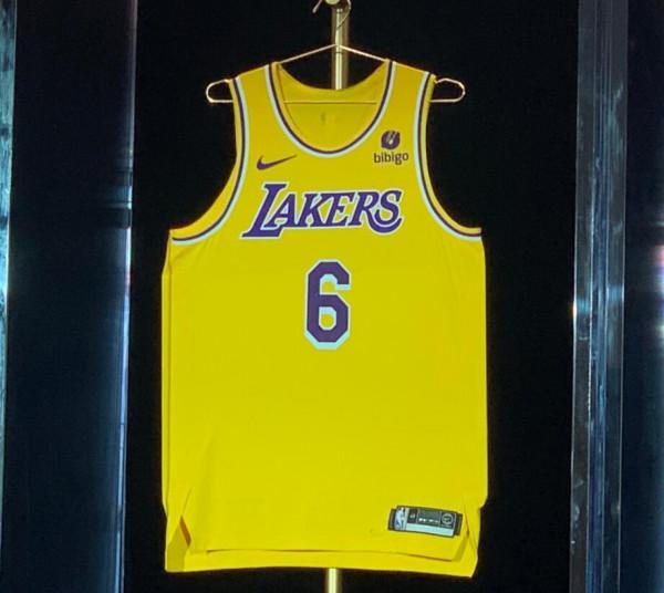 湖人將球衣贊助商更換成必品閣，5年合同超1億美元