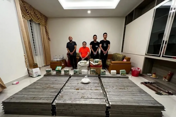 中柬警方聯手破獲販毒大案，350公斤毒品竟被藏到這裡......