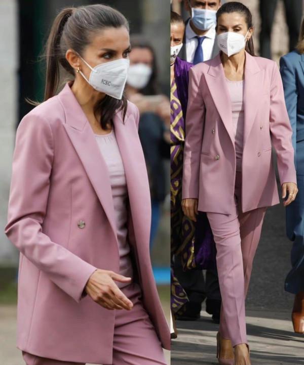 西班牙王后的出訪穿搭又火了！10套著裝吸睛奪目，時尚更甚從前