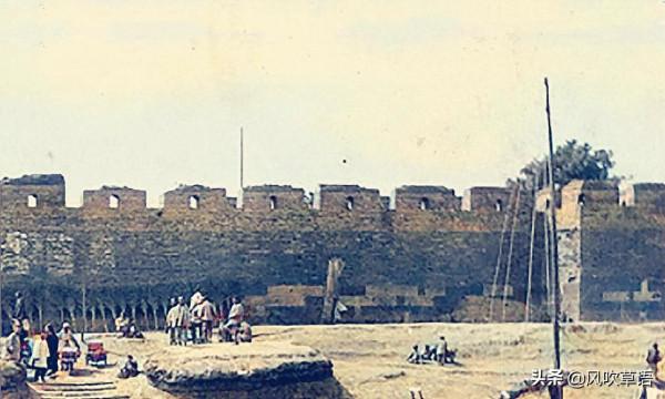 清末時期江蘇淮安的城門、城牆和百姓生活 清末時期江蘇淮安的城門、城牆和百姓生活