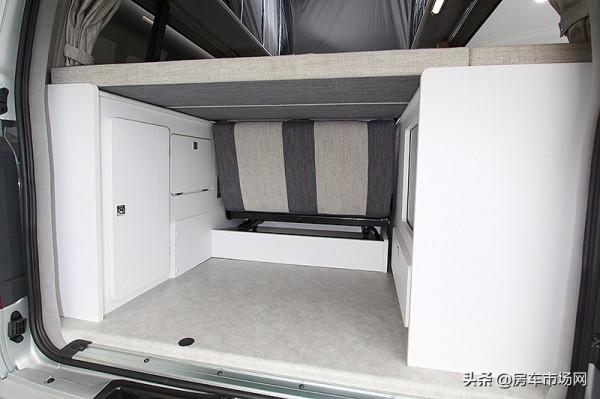 3層結構多張床睡6人，可下地庫豐田房車，長不足5米是如何做到的