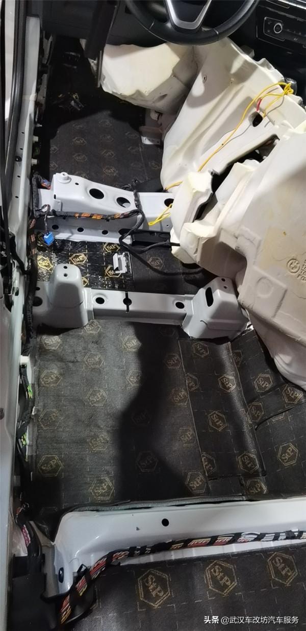 針對處理隔音全面提升 武漢歌德寶馬X1汽車隔音改裝