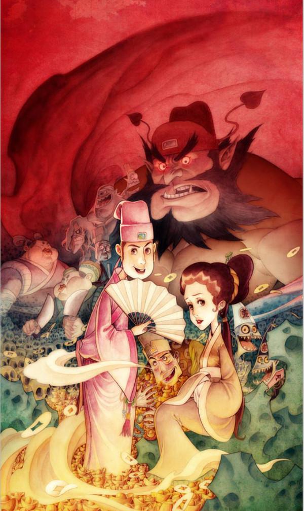 聊齋故事：病榻