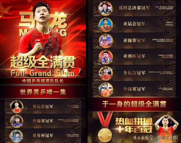 中國乒壇十大不可超越的神奇紀錄，誰保持的紀錄最難打破？