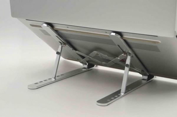 膝上型電腦的最佳伴侶，可摺疊易攜帶的ORICO筆記本支架評測