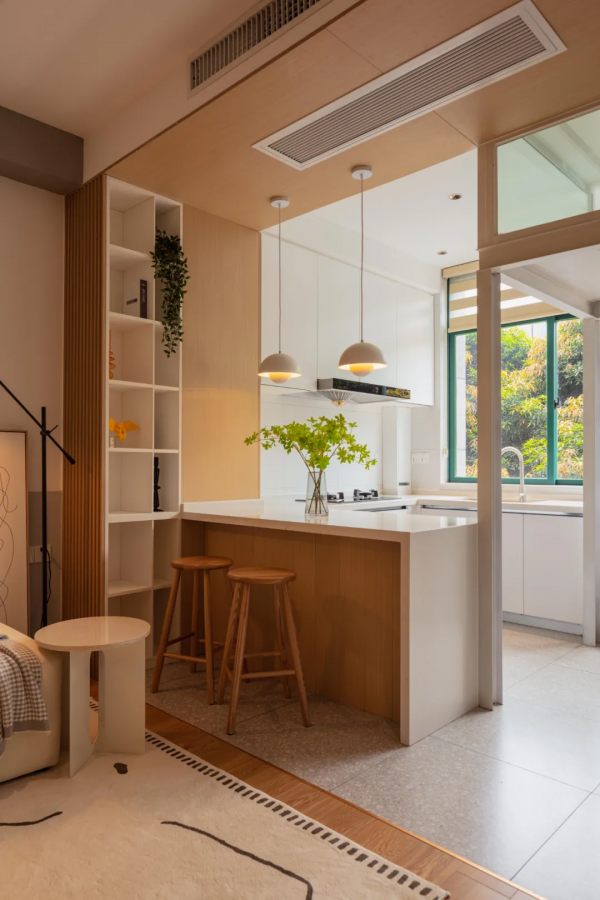 35㎡小戶型塞下3室2廳、8大功能區、四分離衛浴後，依然空蕩蕩？