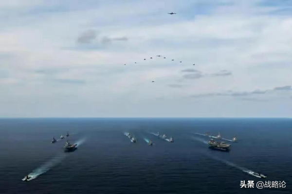 34艘軍艦，近30萬噸，五國海軍集結菲律賓海，南海艦隊能應對嗎？