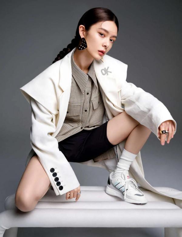 又美又颯：傅菁