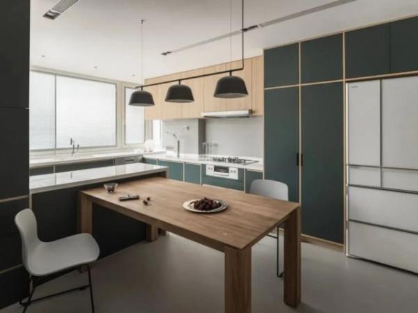 92㎡兩室原木風，入戶鏤空玄關，全開放式餐廚廳，雙蹲便&plus;三分離