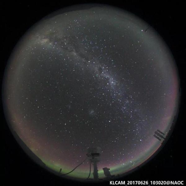 南極之巔仰望蒼穹