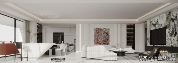 效果圖｜八套現代風案例合集，從小戶型到大別墅，值得收藏