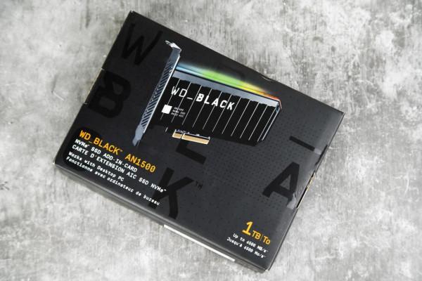 即插即用，媲美PCIe 4.0，WD_BLACK AN1500 NVMe擴充套件卡型SSD評測