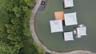 千燈湖第一漂！疊滘龍船火出圈！