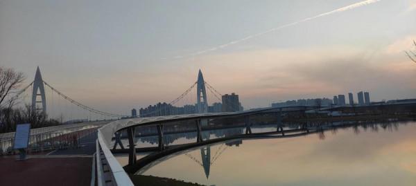 灞河幸福岸線，奧體中心段